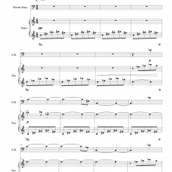 Oasis - Bass and Piano Score (PDF)