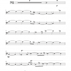 Oasis - Bass Score (PDF)